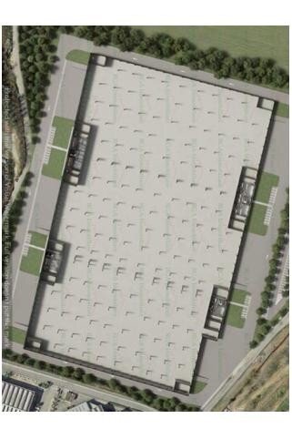 Capannone viale Lombardia, Dalmine - planimetria 1