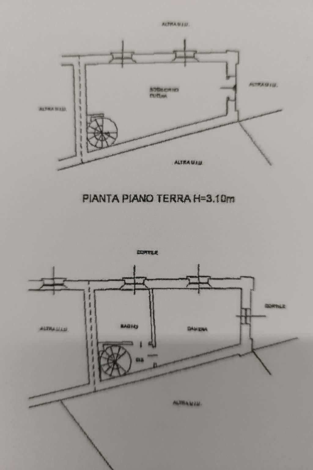 Bilocale via Larga, 4, Rho - planimetria 1