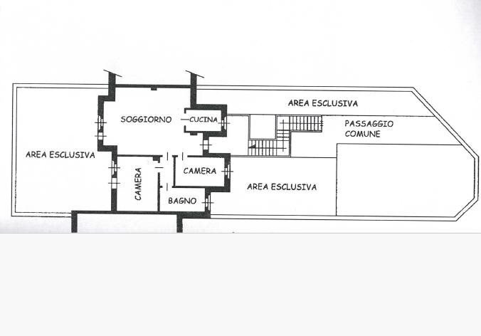Appartamento Corso Laghi, 81/103, Buttigliera Alta - planimetria 1