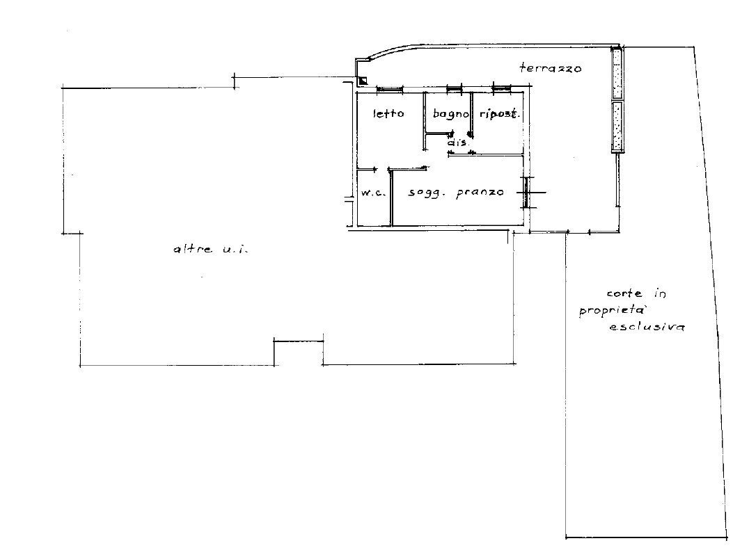 Appartamento Cervia - planimetria 1