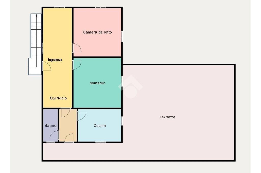 Casa indipendente Località Costafontana, Torriglia - planimetria 1