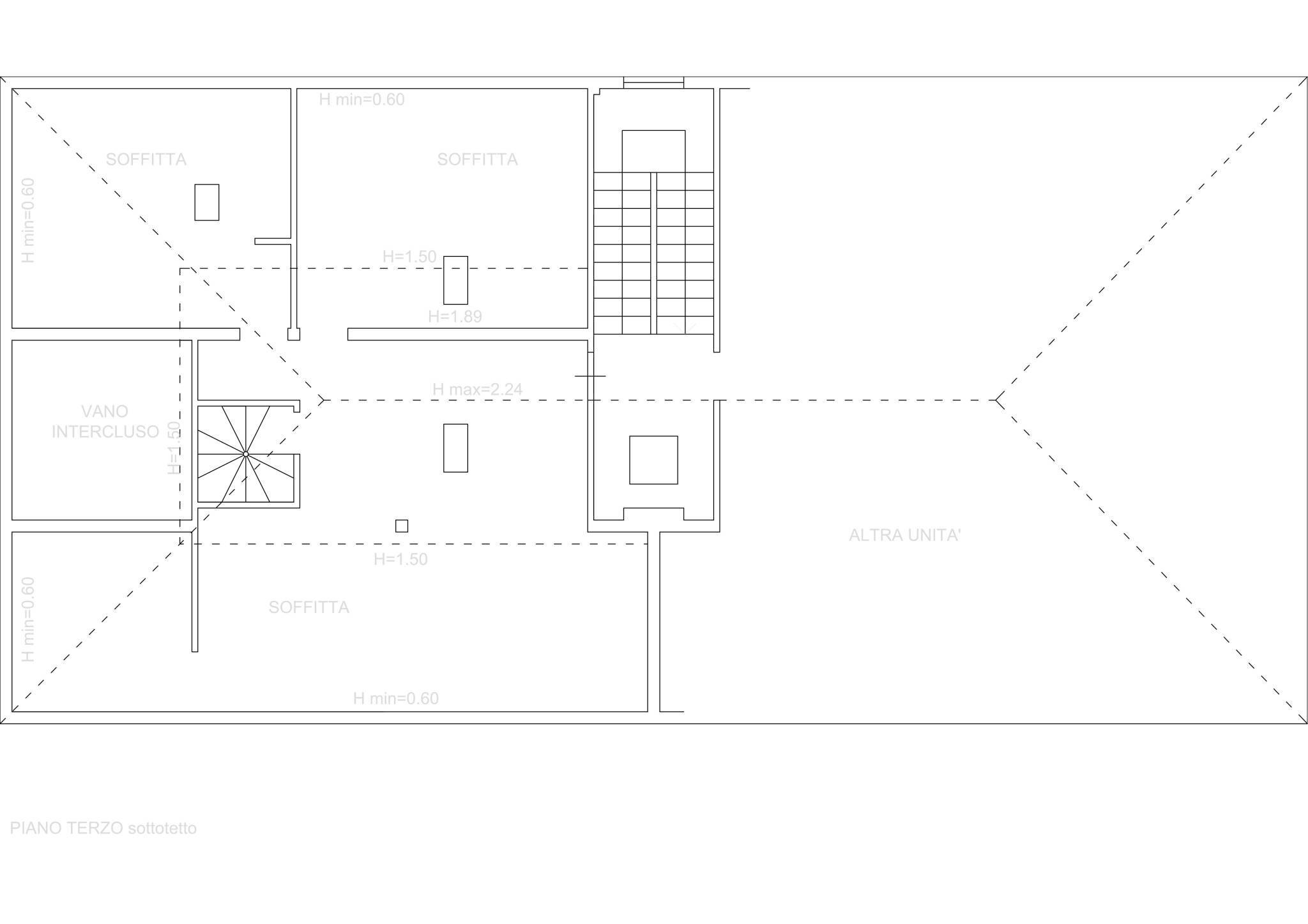 Four-room apartment Via Giardini Nord, Formigine - floor plans 1