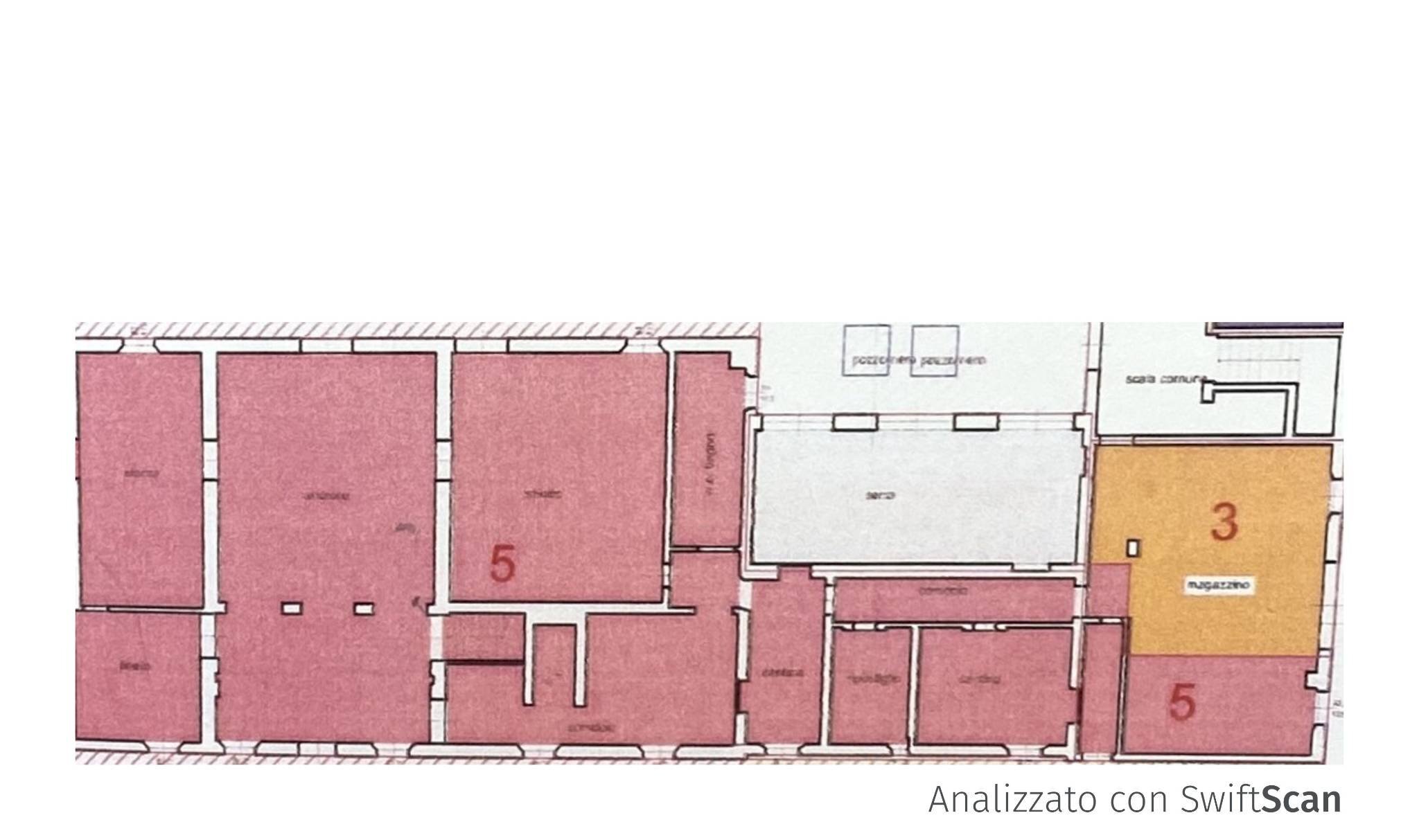 Villa Strada Nuova di Freto, Modena - planimetria 1