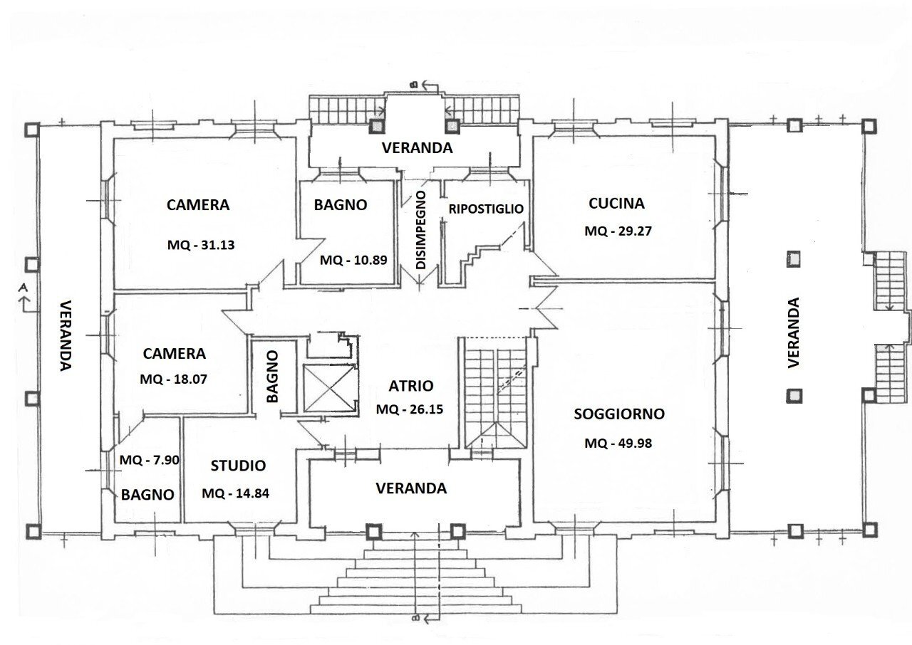 Single Family Villa Reggio nell'Emilia - floor plans 1