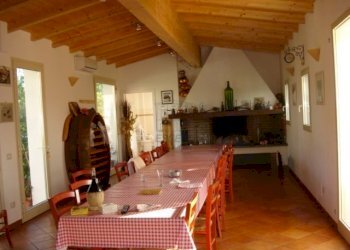 sala degustazione con caminetto.jpg - Casale via di san martino, Lucca - foto 26