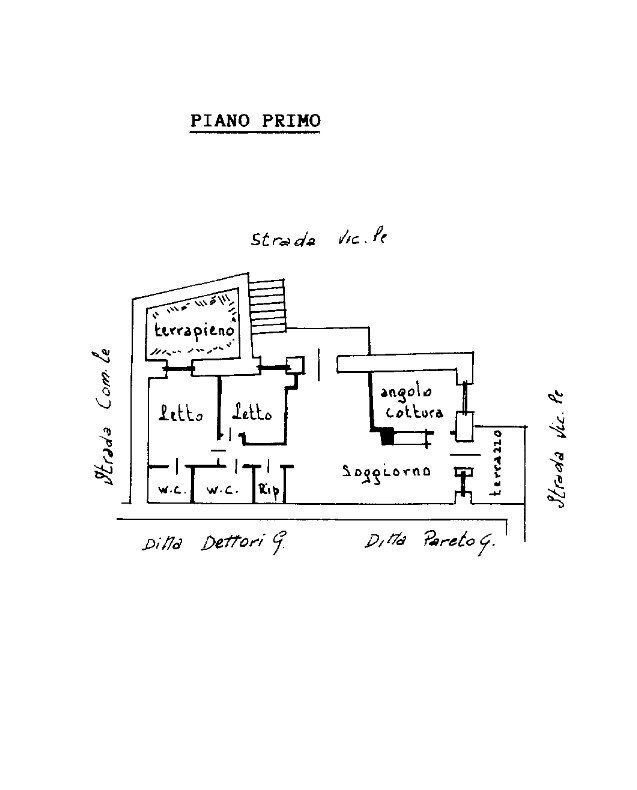 Quadrilocale Borgo Saretto, Snc, Acceglio - planimetria 1