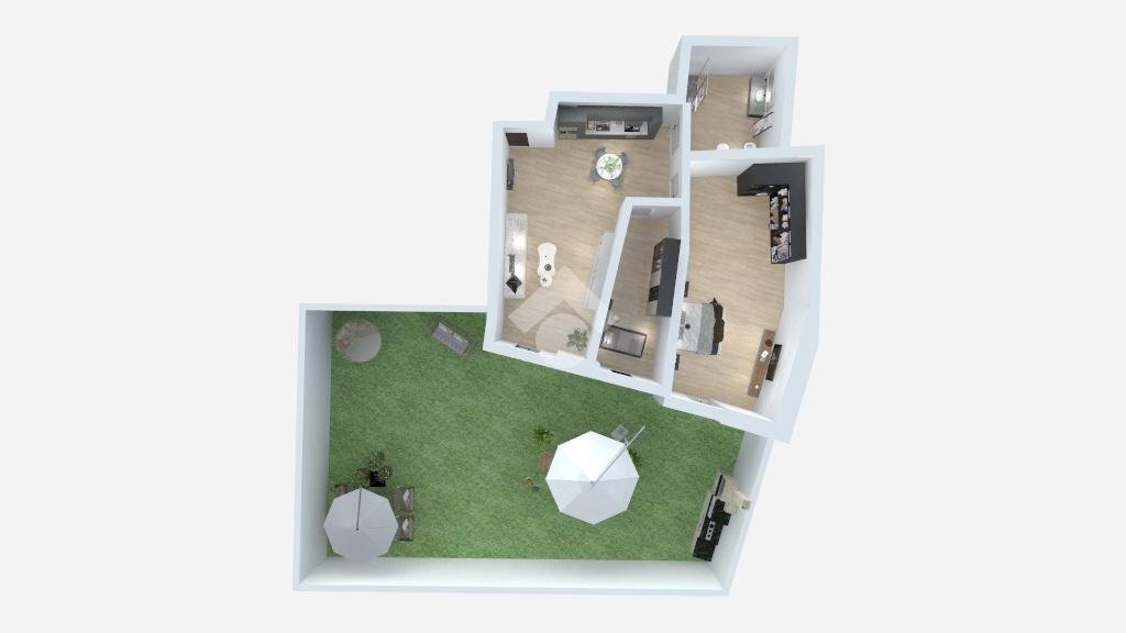 Trilocale Strada genova, Moncalieri - planimetria 1