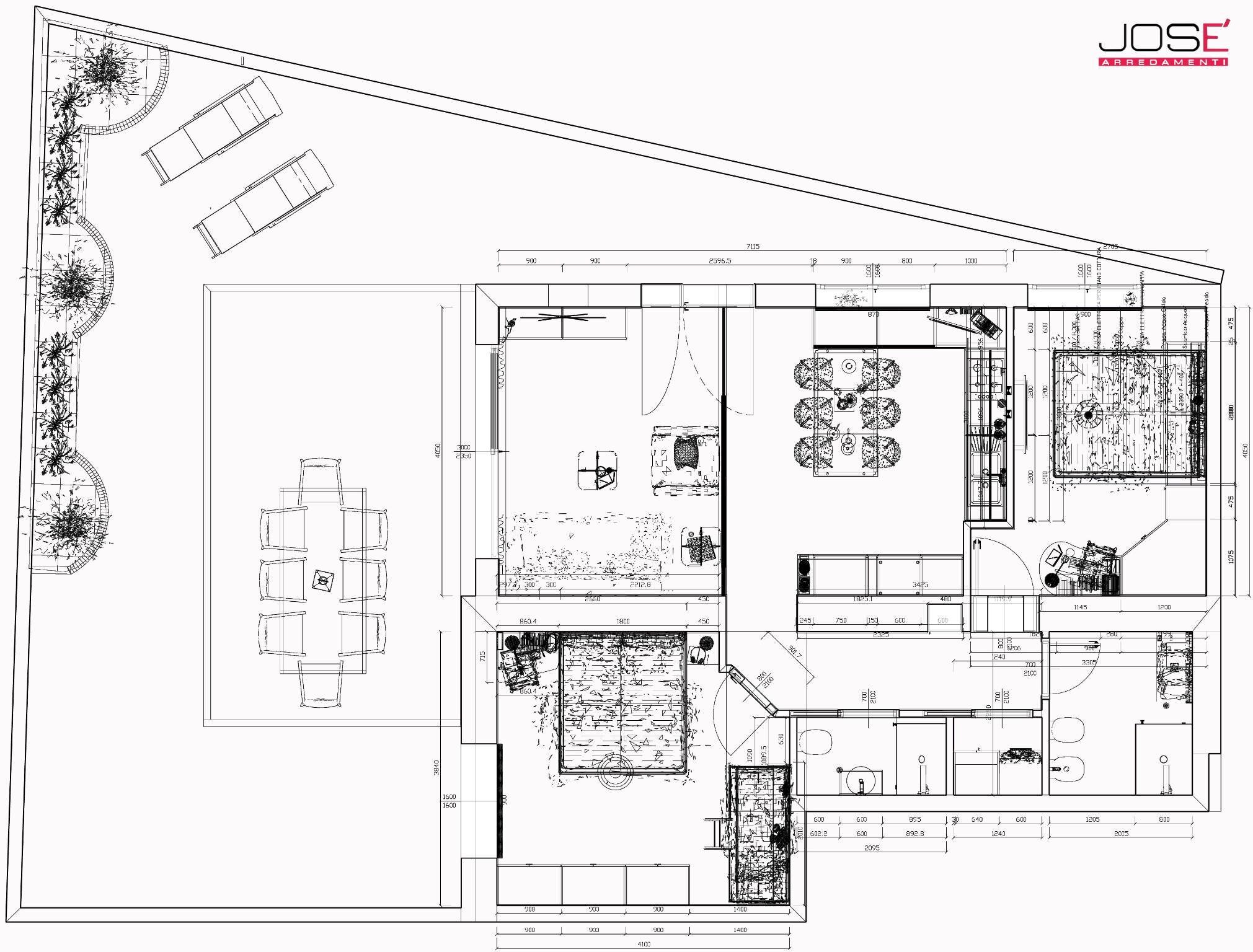 Three-room apartment via Giuseppe Garibaldi, Varazze - floor plans 1