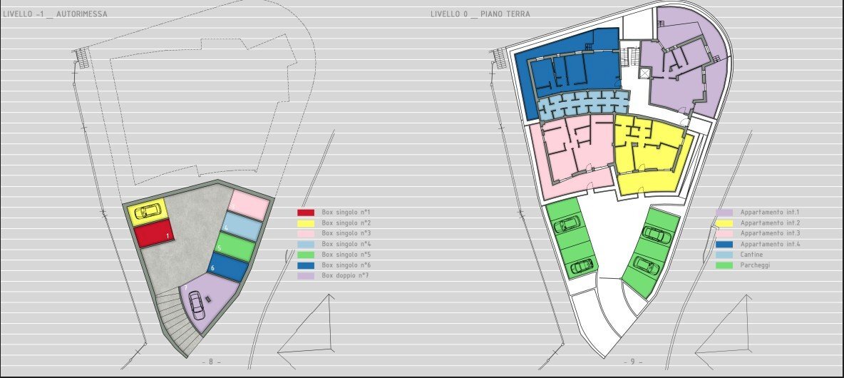 Quadrilocale Celle Ligure - planimetria 1