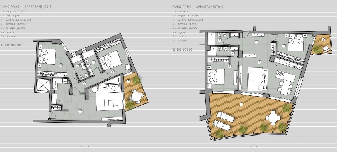 Quadrilocale Celle Ligure - planimetria 1