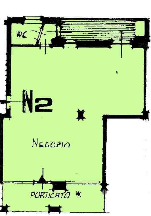 PLANIMETRIA - Negozio Via Carlo Antonio Coda, 22, Biella - planimetria 1