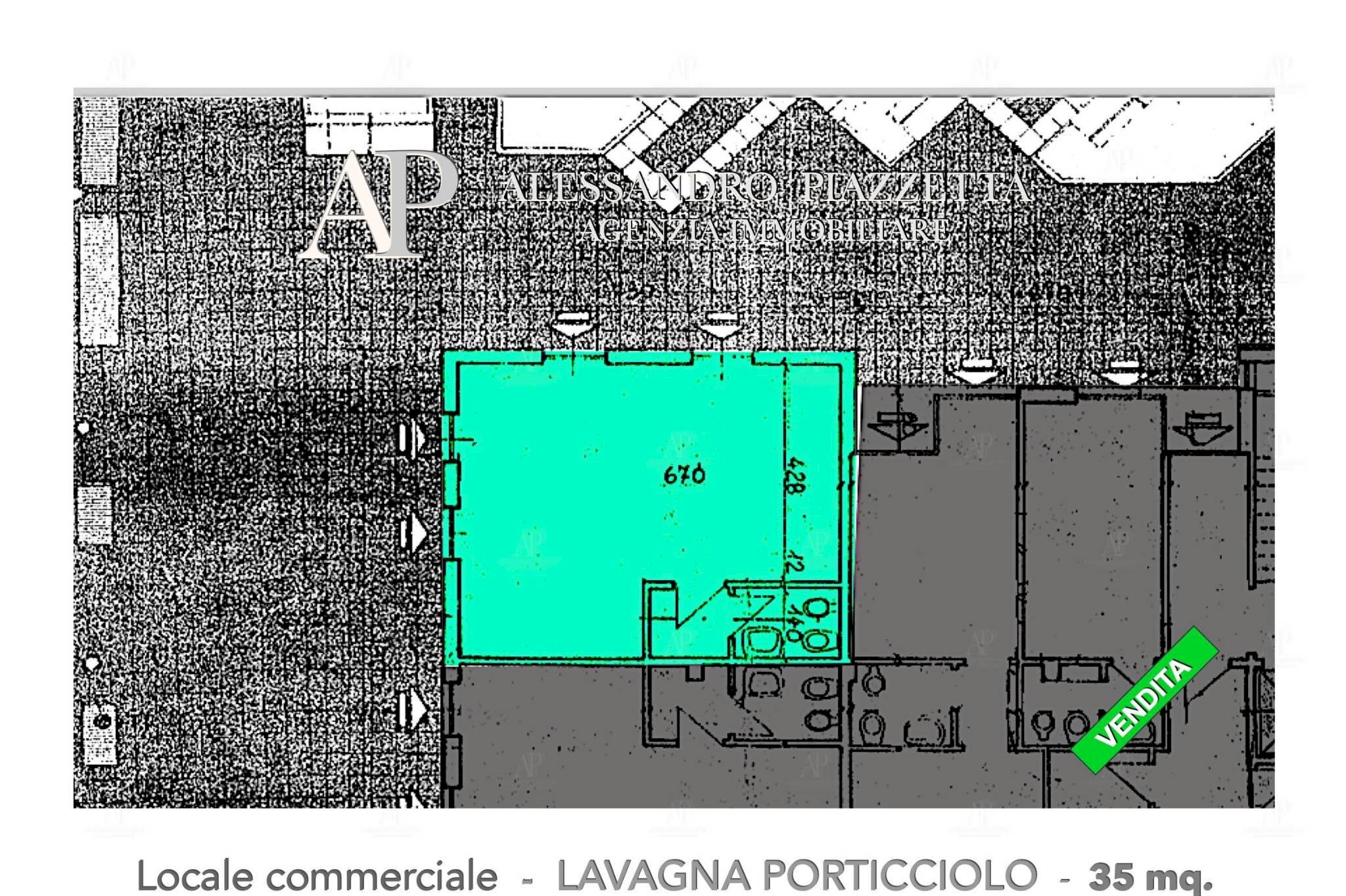 Negozio Lavagna - planimetria 1