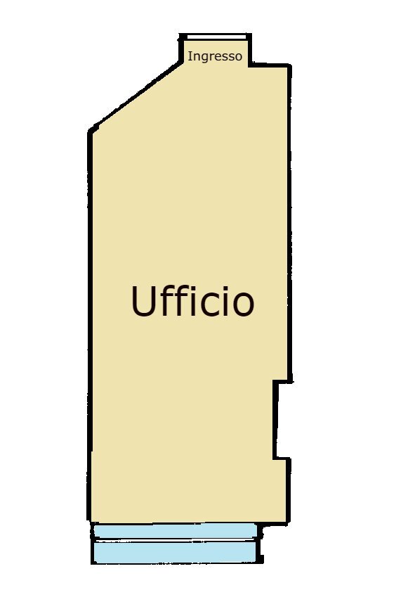 planimetria ufficio.png - Office Via Fieschi  3, Genova - floor plans 1