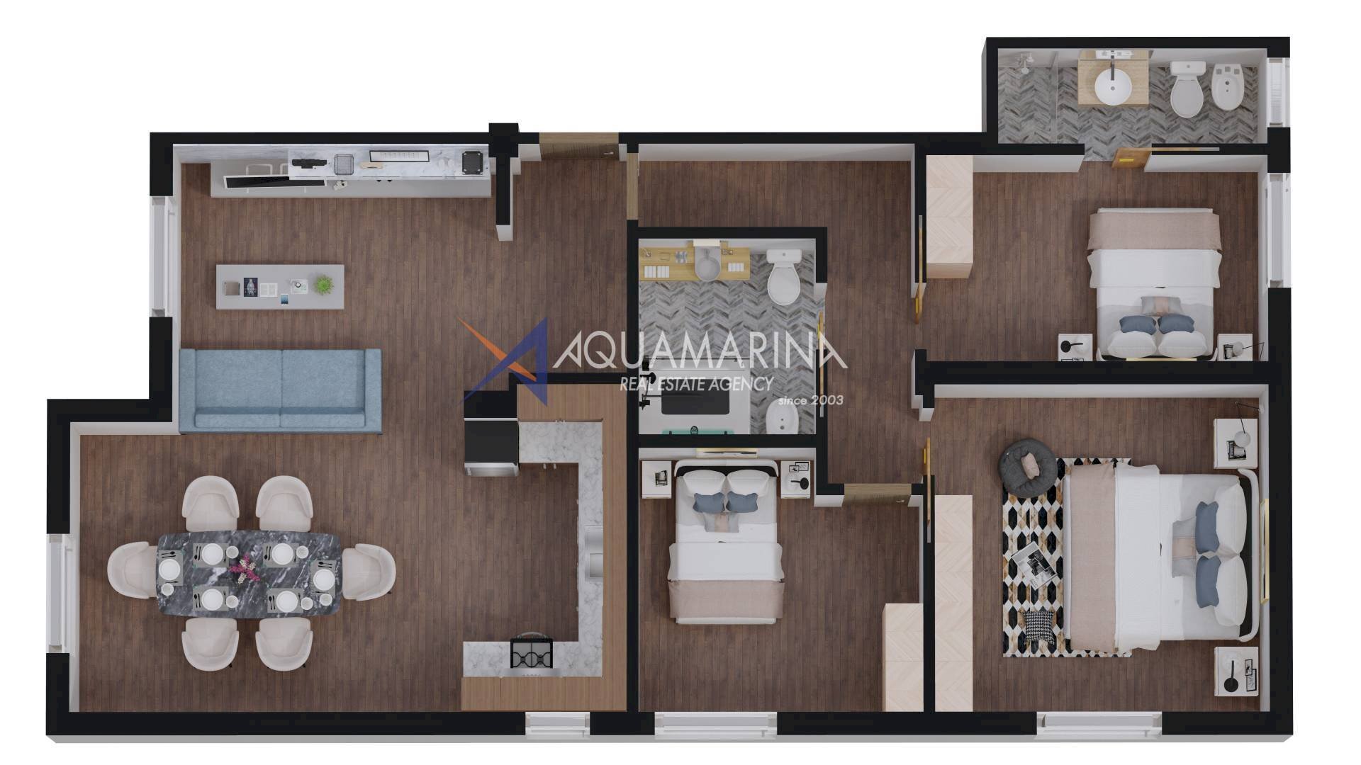 Four-room apartment Santo Stefano al Mare - photo 3