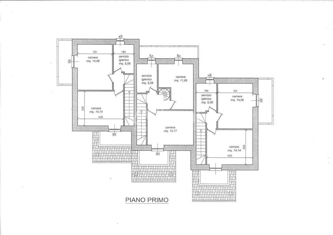 TE161_localita Debbio terreno edificabile.jpg - Building land Bolano - floor plans 1