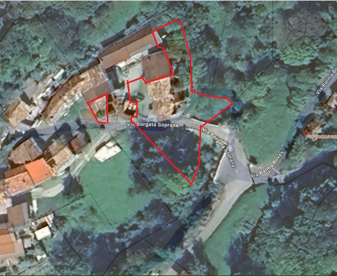 Rustico via Borgata Soprana, 5, Sanfront - planimetria 1