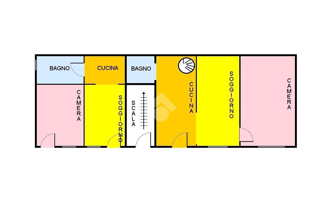 Independent house Vicolo Carlo Angelino, Cigliano - floor plans 1