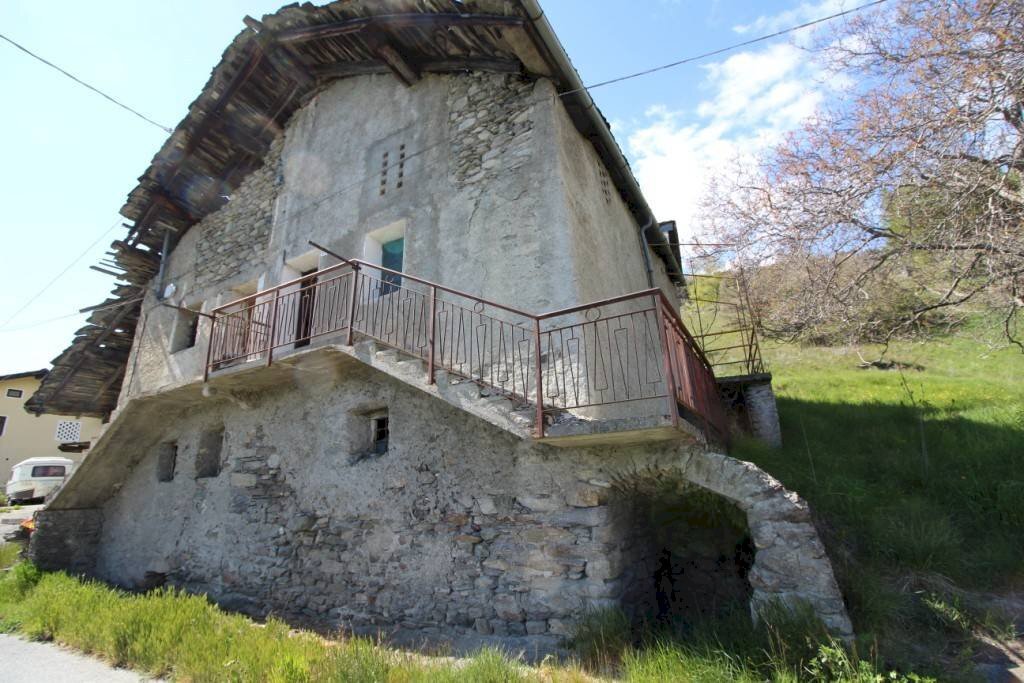 Facciata sud-est - Rustico Frazione Promeillian, 18, Verrayes - foto 3