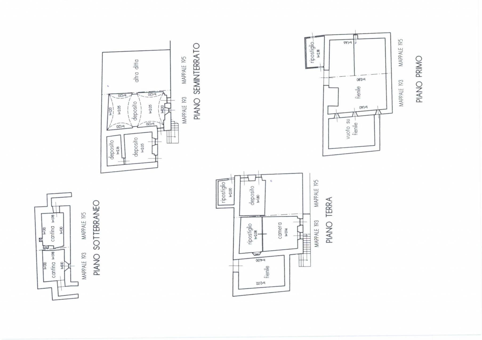 Rustico Frazione Promeillian, 18, Verrayes - planimetria 1