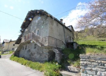 Facciata sud-est - Rustico Frazione Promeillian, 18, Verrayes - foto 4
