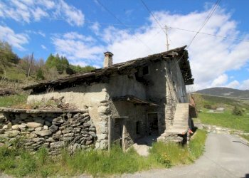Facciata sud-ovest - Rustico Frazione Promeillian, 18, Verrayes - foto 6