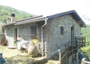 Facciata - Casa indipendente all'asta via Steneri, Avegno - foto 1