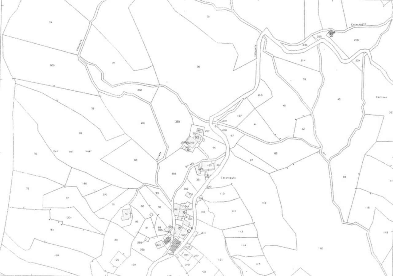 Mappale - Terratetto - Terracielo via Casareggio, Varese Ligure - planimetria 1