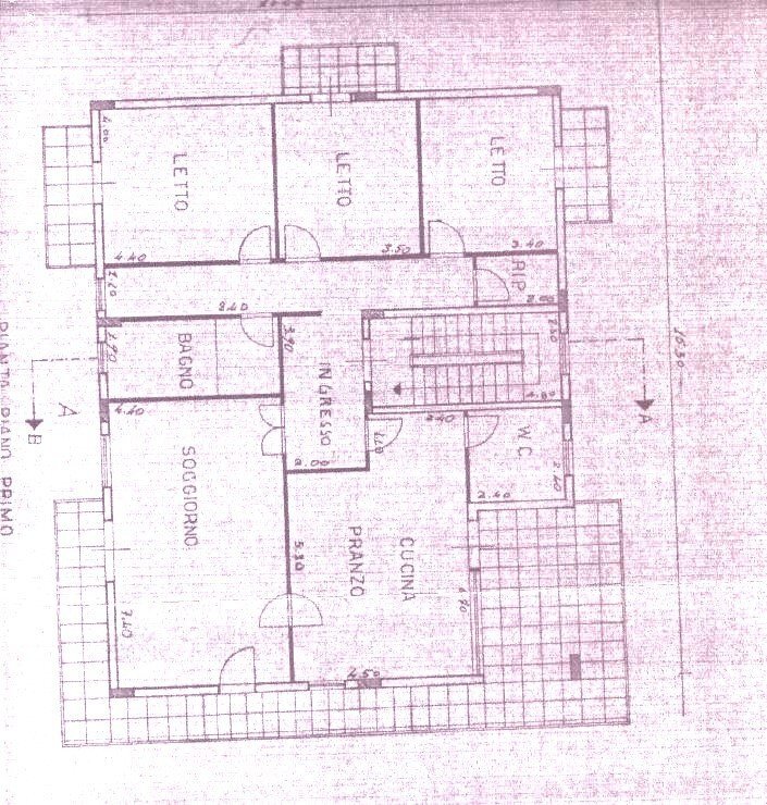 Independent house via R. Livatino, 15, Castellammare del Golfo - floor plans 1
