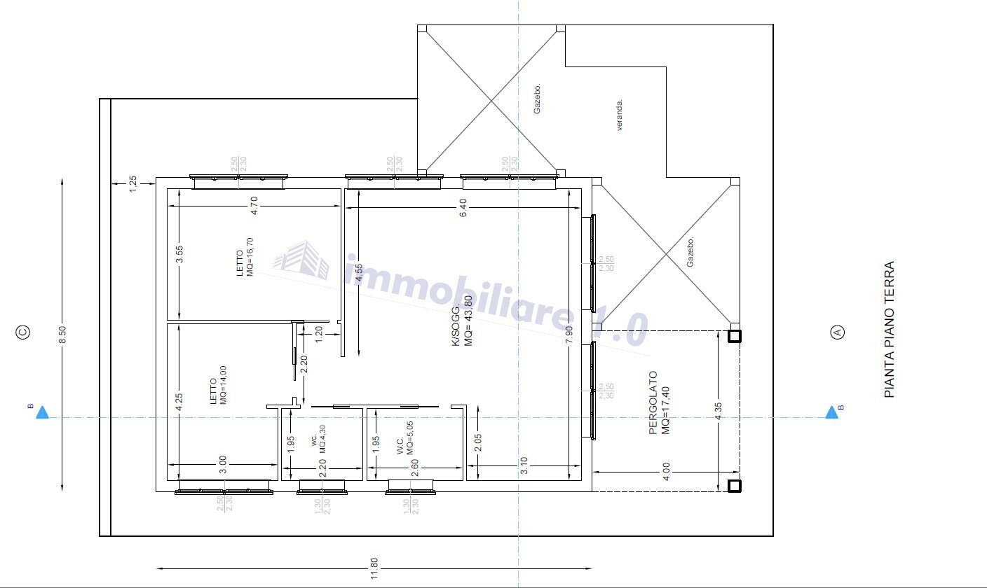 Villa contrada Sarmuci, Castellammare del Golfo - floor plans 1