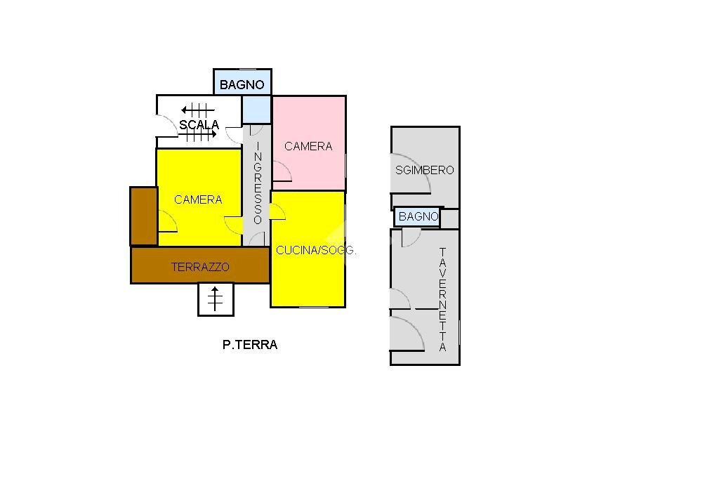 Casa indipendente Devesi centro, Ciriè - planimetria 1