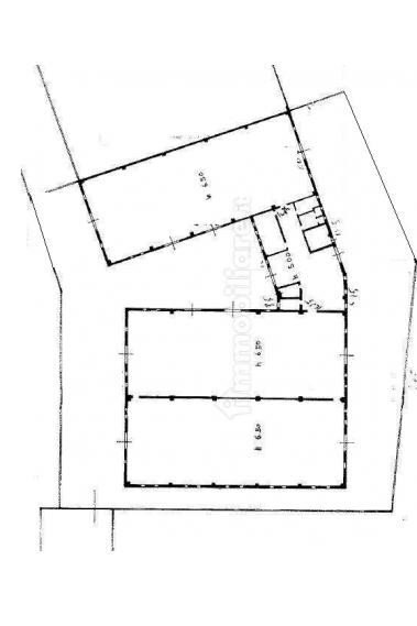 Capannone via Galileo Galilei, Cornaredo - planimetria 1