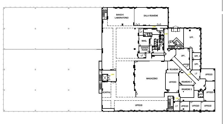 Ufficio via Alcide De Gasperi, 106, Rho - planimetria 1