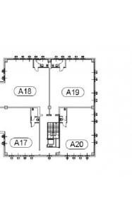 Office via Italo Calvino, 7, Rho - floor plans 1