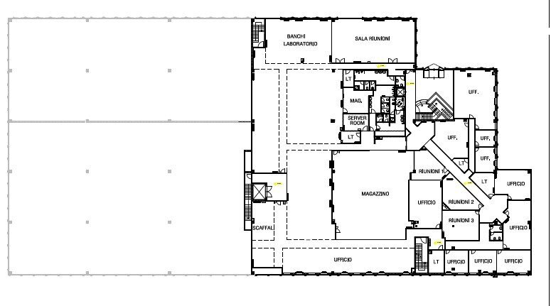 Ufficio via Alcide De Gasperi, 106, Rho - planimetria 1
