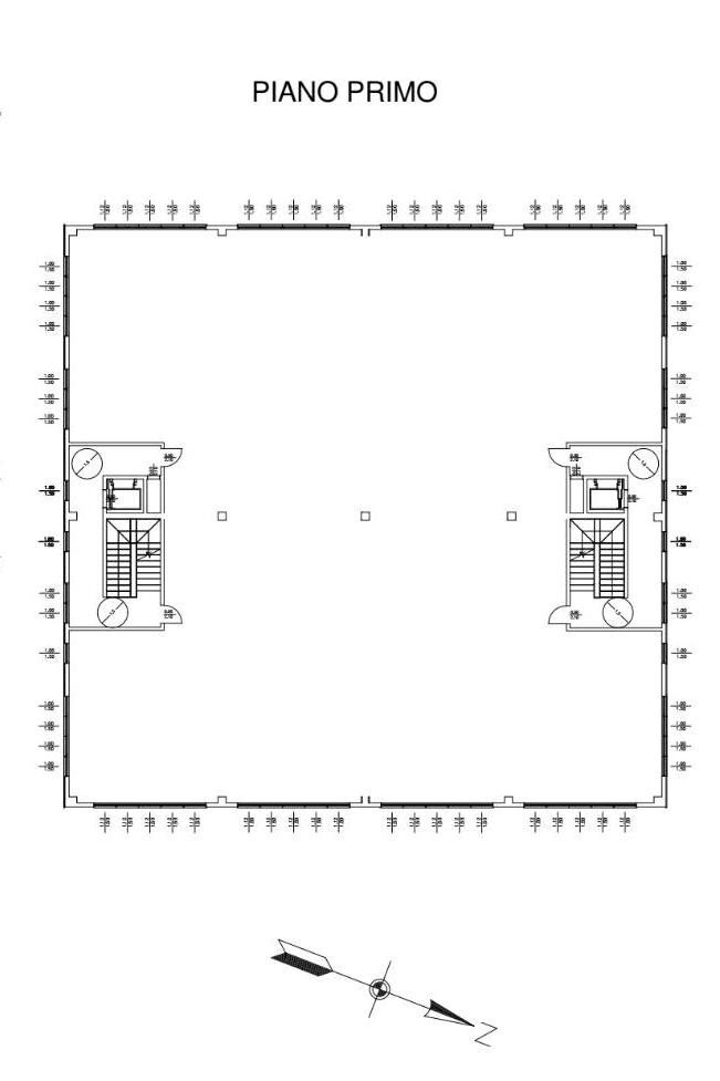 Ufficio via Ospiate, Rho - planimetria 1