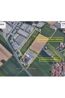 Capannone via Santa Caterina da Siena, 6, Corbetta - planimetria 1