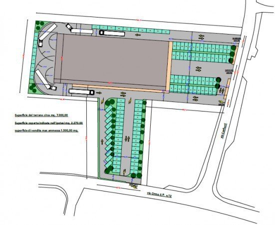 Building land via Corno, 2, Cairate - floor plans 1