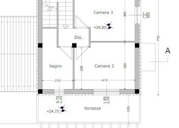 piano primo.PNG - Terreno edificabile Via Isola 70, Luni - foto 12