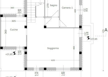 piano terra.PNG - Terreno edificabile Via Isola 70, Luni - foto 13