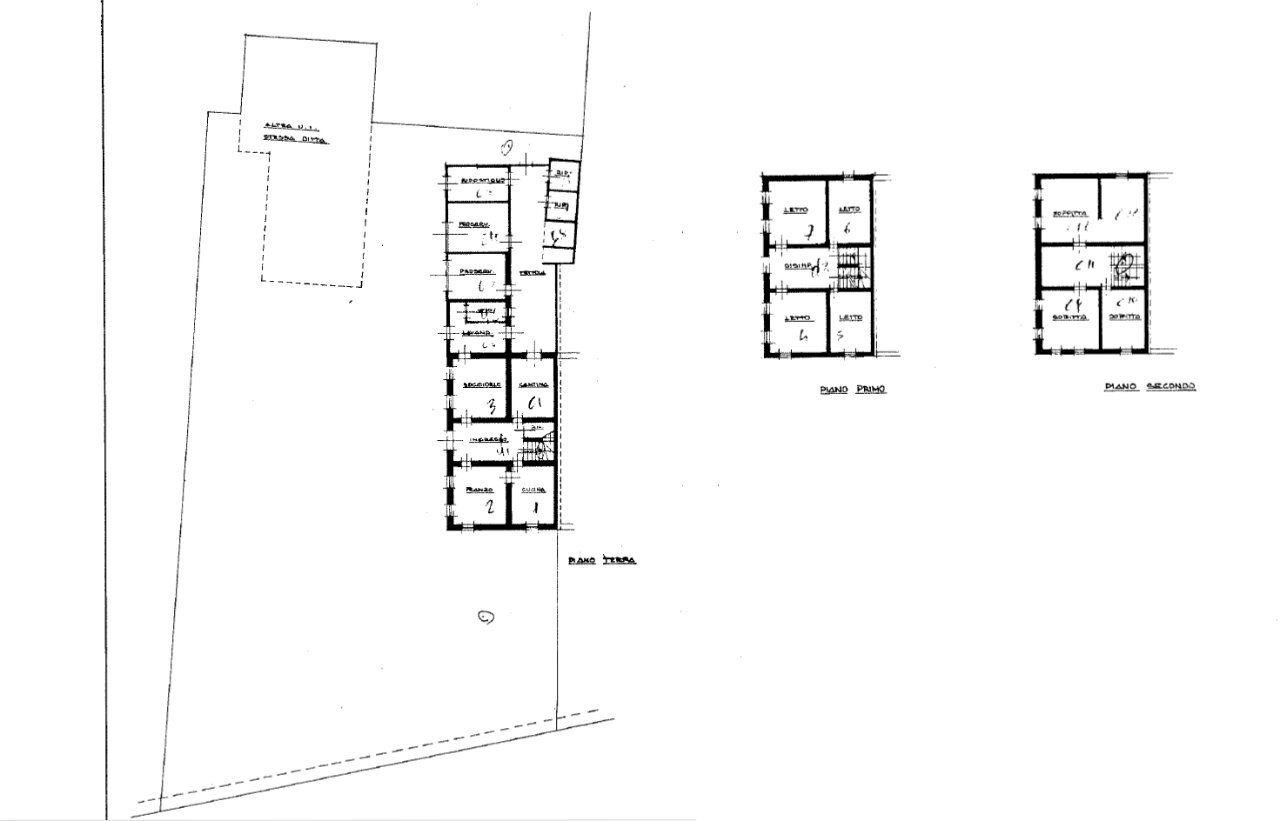 Villa Bifamiliare Ravenna - planimetria 1