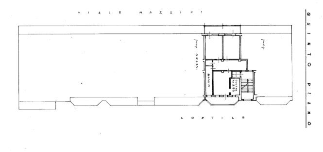 Four-room apartment Viale Giuseppe Mazzini, 44, Barge - floor plans 1