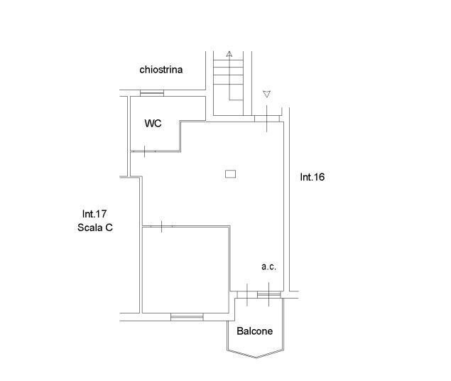 Capture.JPG - Two-room apartment Via di Donna Olimpia 14, Roma - floor plans 1