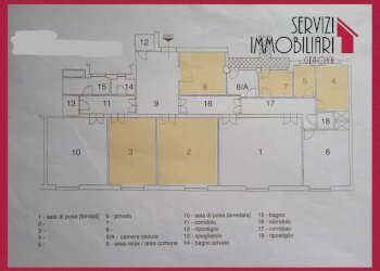 Planimetria - Ufficio piazza della Vittoria, Genova - foto 1