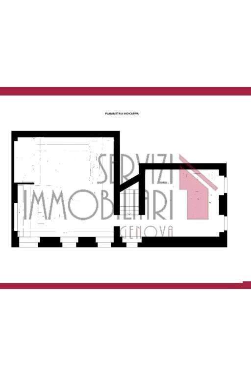 Shop via Lomellini, Genova - floor plans 1