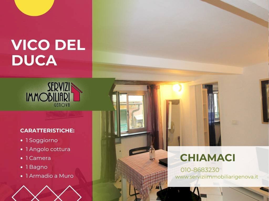 Soggiorno - Bilocale vico del Duca, Genova - foto 1