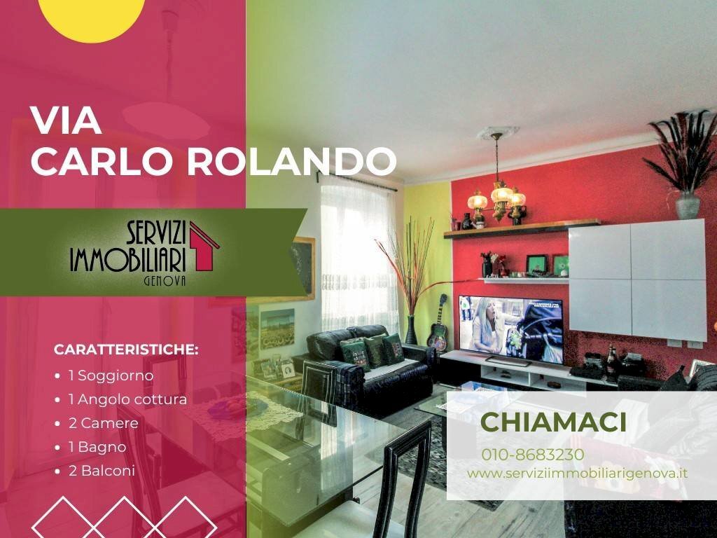 Cucina - Trilocale via Carlo Rolando, Genova (zona Sampierdarena) - foto 1