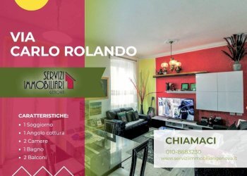 Cucina - Trilocale via Carlo Rolando, Genova (zona Sampierdarena) - foto 1