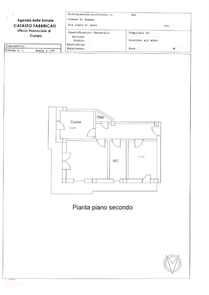 Planimetria-web-appartamento.jpg - Appartamento Via conte d'aste 9, Somano - planimetria 1