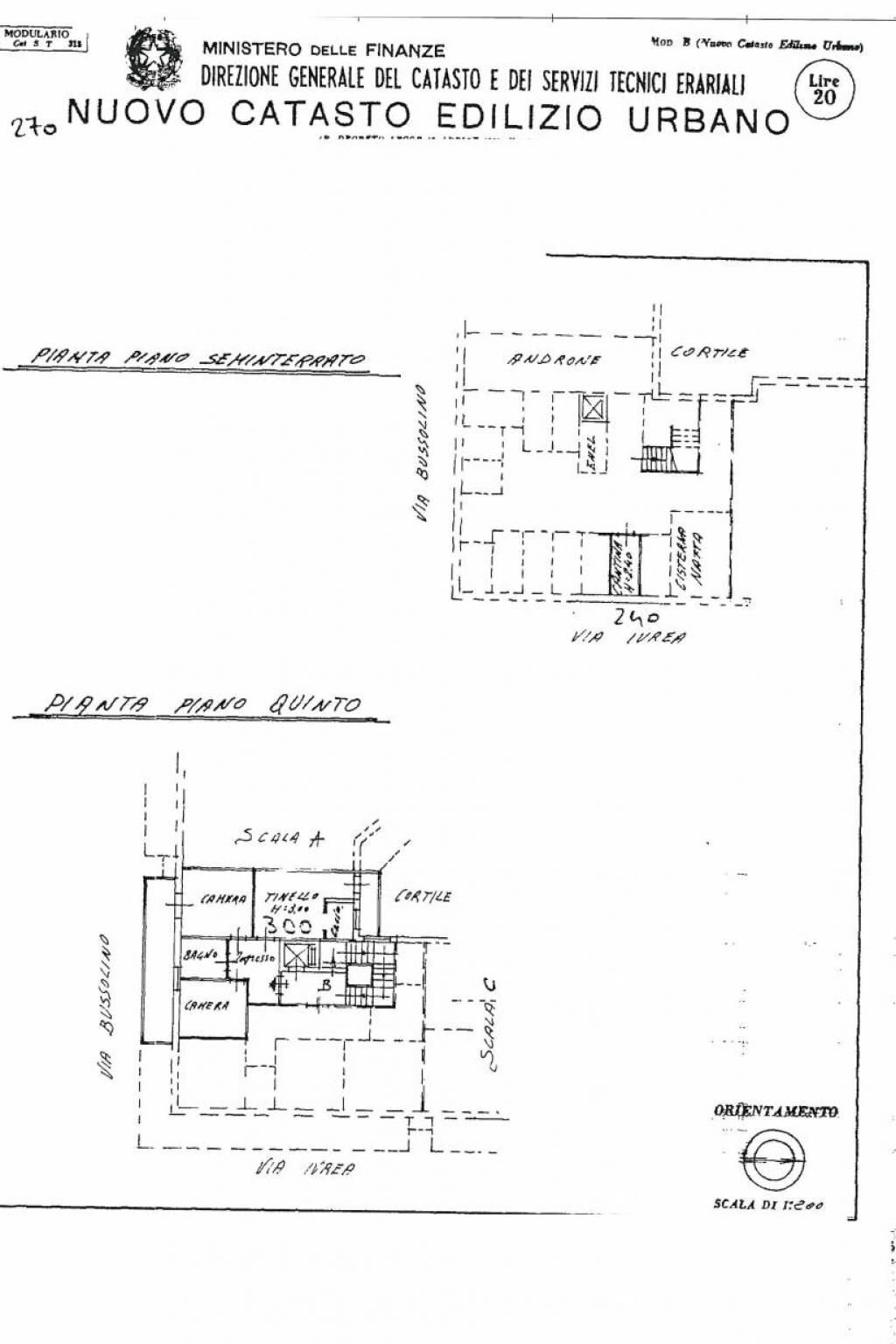 Trilocale via Bussoleno, 9, Carmagnola - planimetria 1
