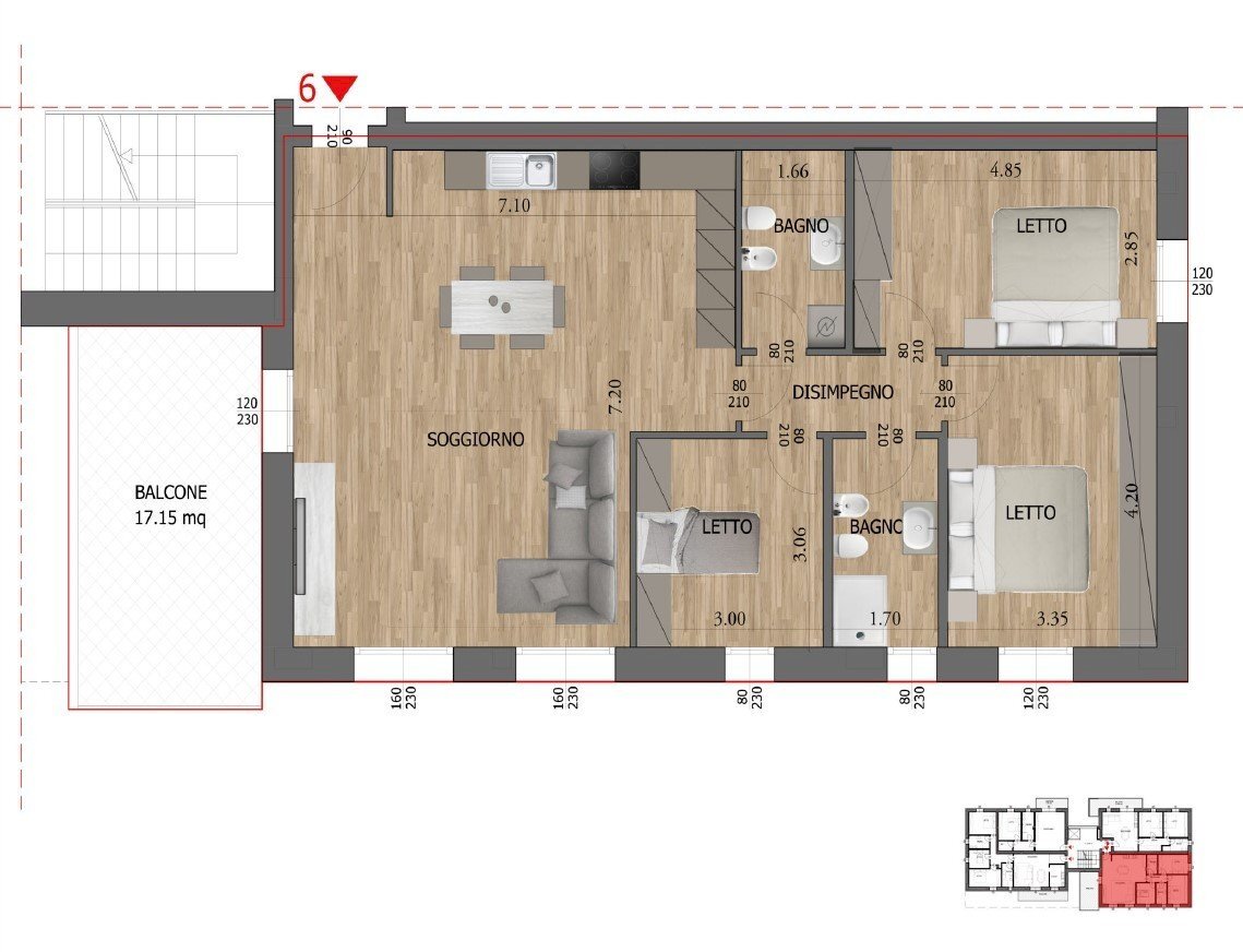 Apartment Reggio nell'Emilia - photo 1